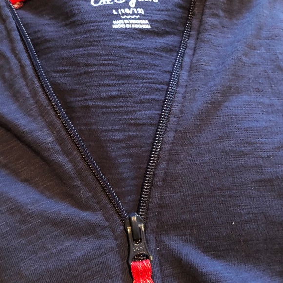 Cat & Jack Hoody, Red,White,Blue - Picture 3 of 5